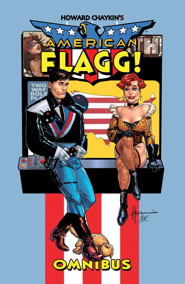 Howard Chaykins American Flagg Omnibus (Mr) [HC] Cover