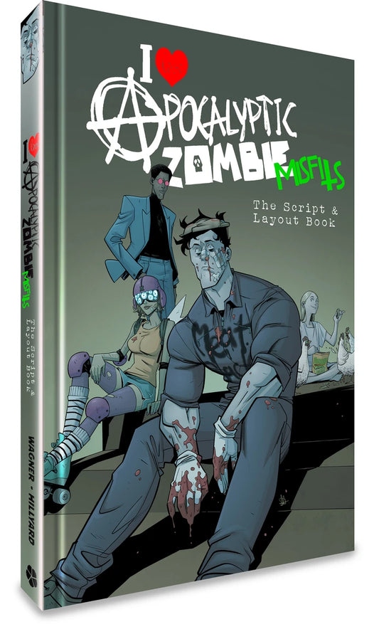 I Love Apocalyptic Zombie Misfits Scripts & Layouts Edition [HC] Cover