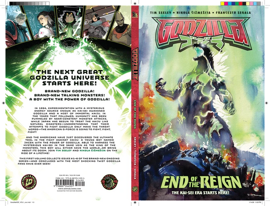 Godzilla [Kai-Sei Era]: End Of The Reign [TP] Cover