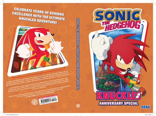 Sonic The Hedgehog: Knuckles Anniversary Special [HC] Cover