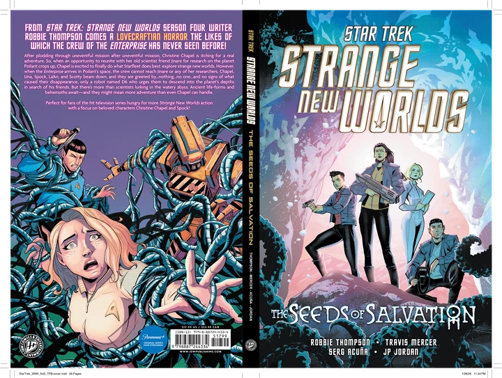 Star Trek: Strange New Worlds - The Seeds Of Salvation [TP] Cover