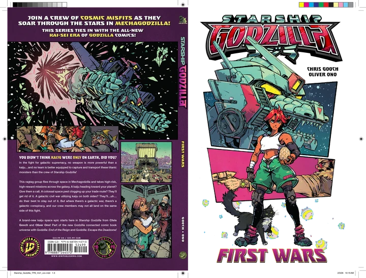 Starship Godzilla [Kai-Sei Era]: First Wars [TP] Cover