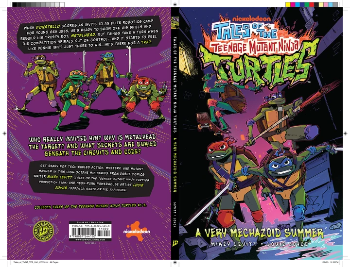 Tales Of The Teenage Mutant Ninja Turtles: A Very Mechazoid Summer [TP] Cover