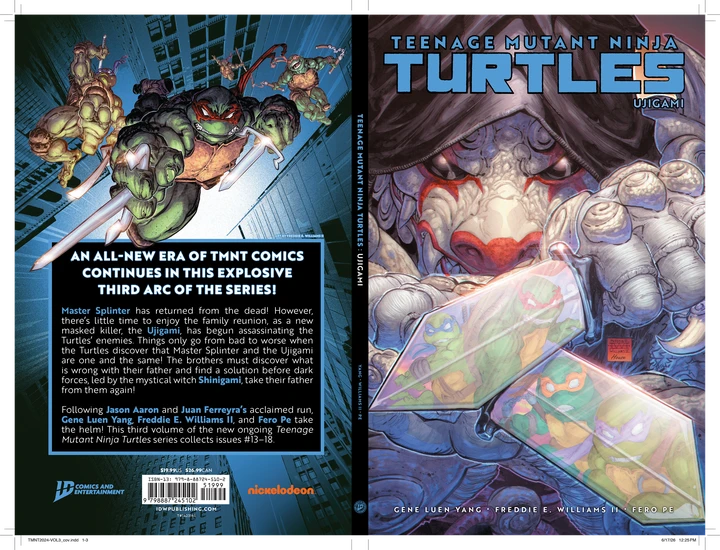 Teenage Mutant Ninja Turtles: Ujigami [TP] Cover