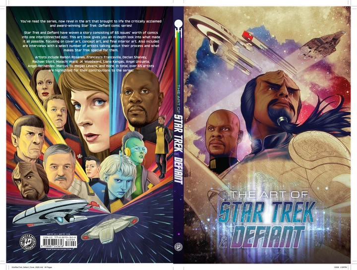 The Art Of Star Trek & Defiant [HC] Cover