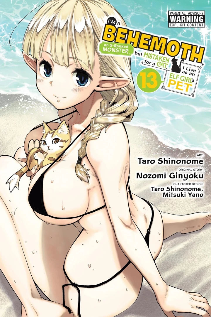 Im A Behemoth An S-Ranked Monster But Mistaken For A Cat I Live As An Elf Girls Pet Vol 13 (Mr) [TP] Cover
