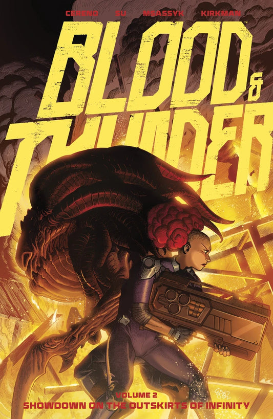 Blood & Thunder Vol 02 Showdown On The Outskirts Ej Su & Msassyk Cvr (Mr) [TP] Cover