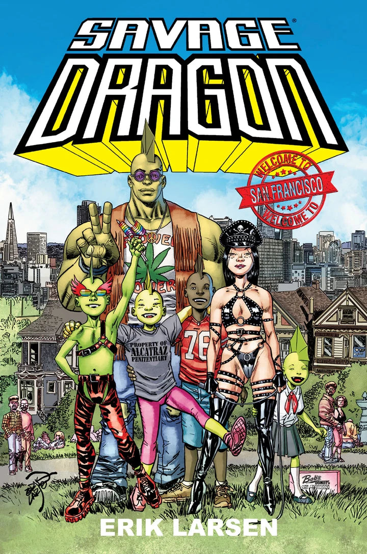 Savage Dragon Welcome To San Francisco (Mr) [TP] Cover