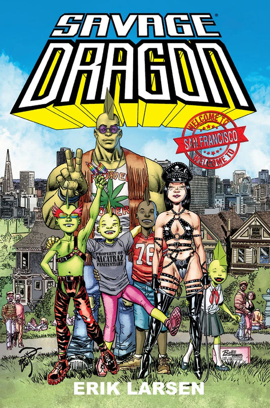 Savage Dragon Welcome To San Francisco (Mr) [TP] Cover