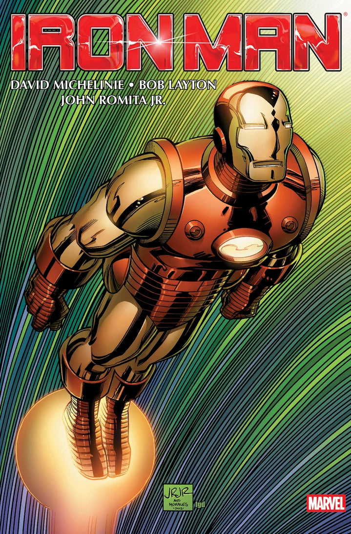 Iron Man By Michelinie, Layton & Romita Jr. Omnibus Vol. 1 John Romita Jr. Cover [New Printing] [HC] Cover