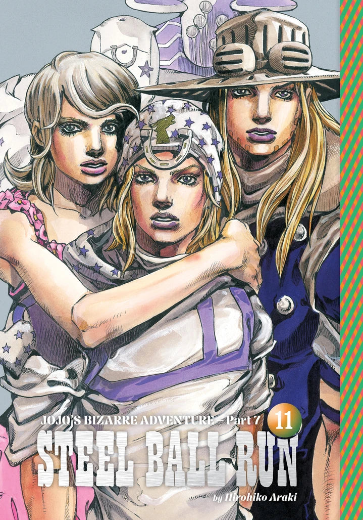 Jojos Bizarre Adventure Part 7 Steel Ball Run Vol 11 [HC] Cover