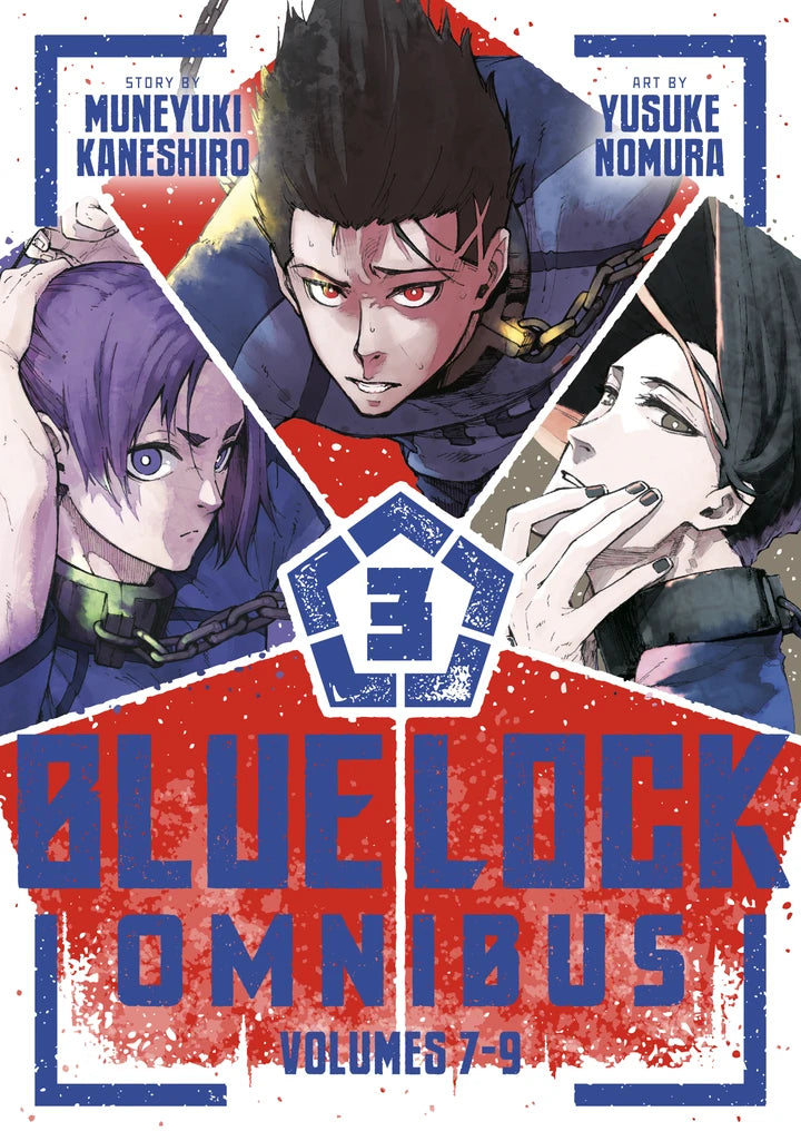 Blue Lock Omnibus 3 (Vol. 7-9) [TP] Cover