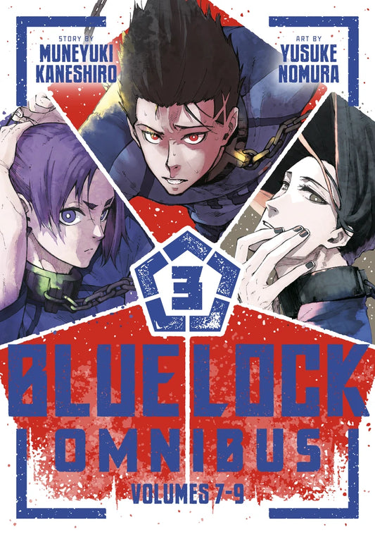 Blue Lock Omnibus 3 (Vol. 7-9) [TP] Cover