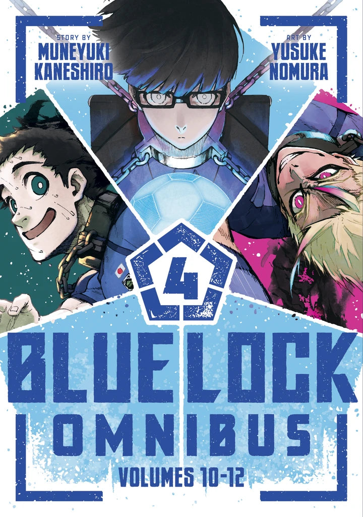 Blue Lock Omnibus 4 (Vol. 10-12) [TP] Cover