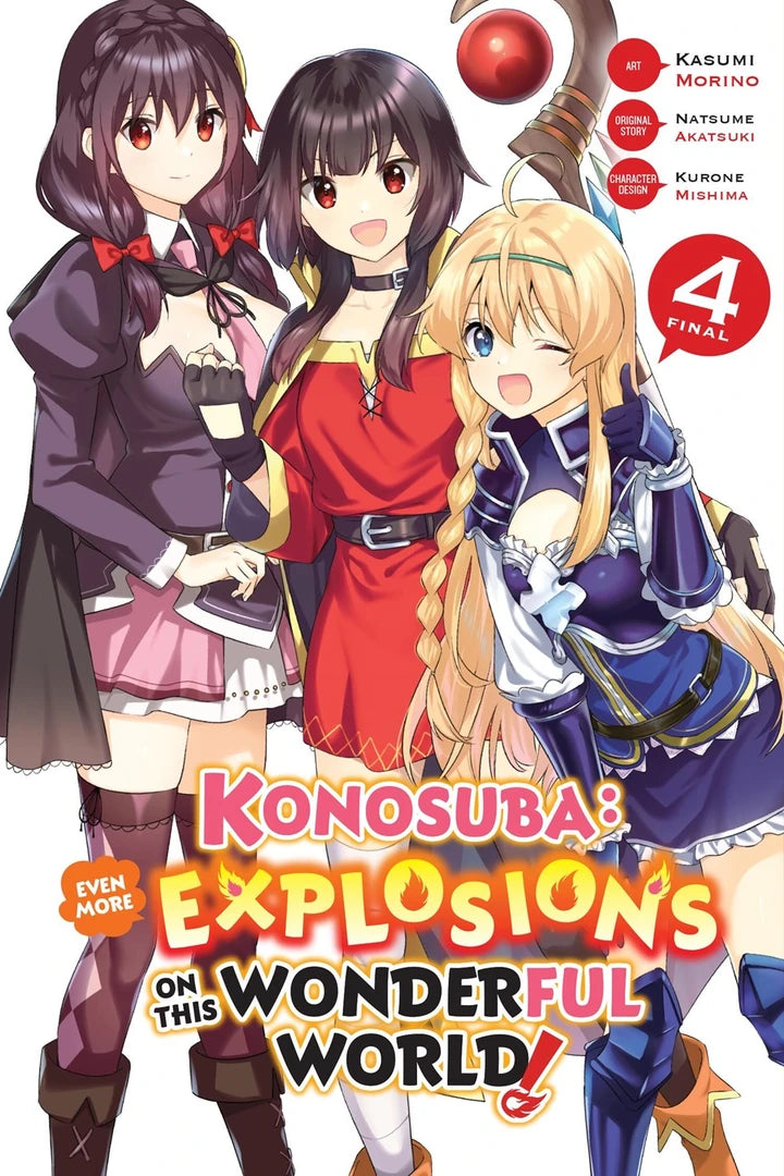 Konosuba Even More Explosions On This Wonderful World Vol 04 [TP] Cover