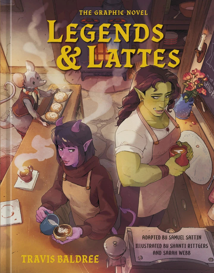Legends & Lattes: The Graphic Novel [HC] Cover