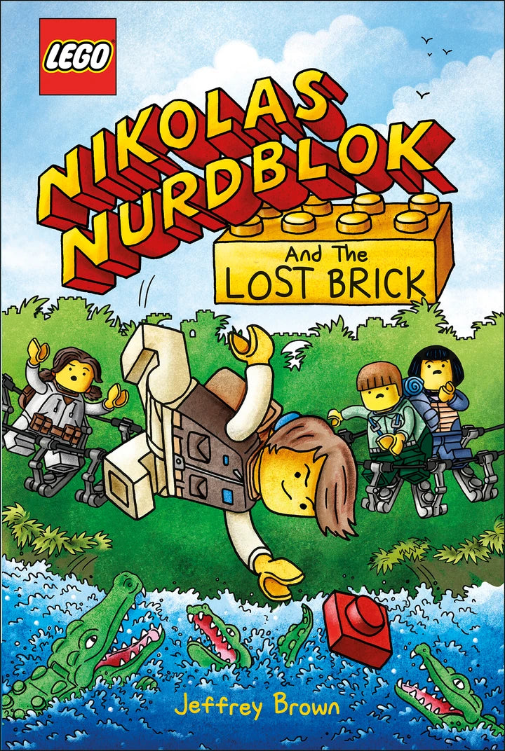 Lego Nikolas Nurdblok And The Lost Brick [HC] Cover