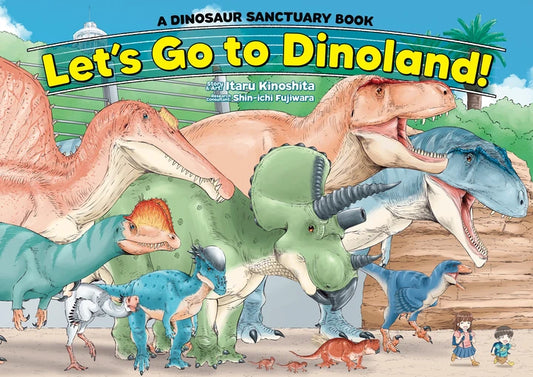 Let'S Go To Dinoland! - A Dinosaur Sanctuary Book [HC] Cover