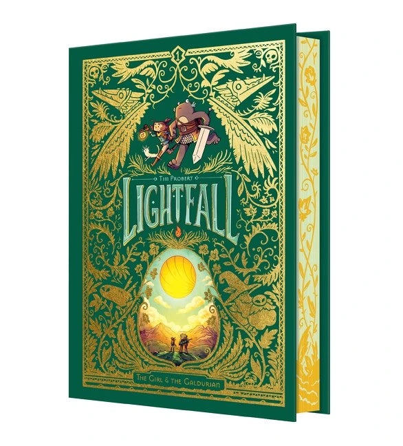 Lightfall Vol 01 The Girl & The Galdurian Deluxe Edition [HC] Cover