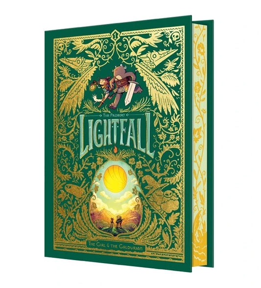 Lightfall Vol 01 The Girl & The Galdurian Deluxe Edition [HC] Cover