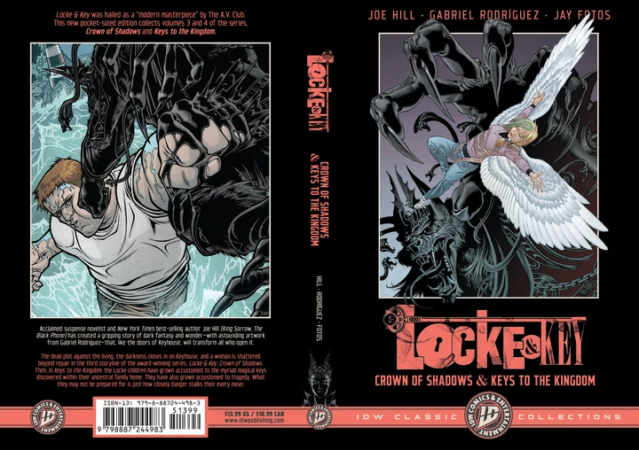 Locke & Key: Idw Classic Collections - Crown Of Shadows And Keys To The Kingdom [TP] Cover