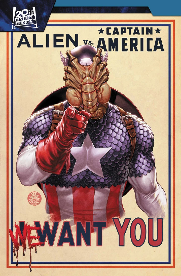 Alien Vs. Captain America [TP] Cover