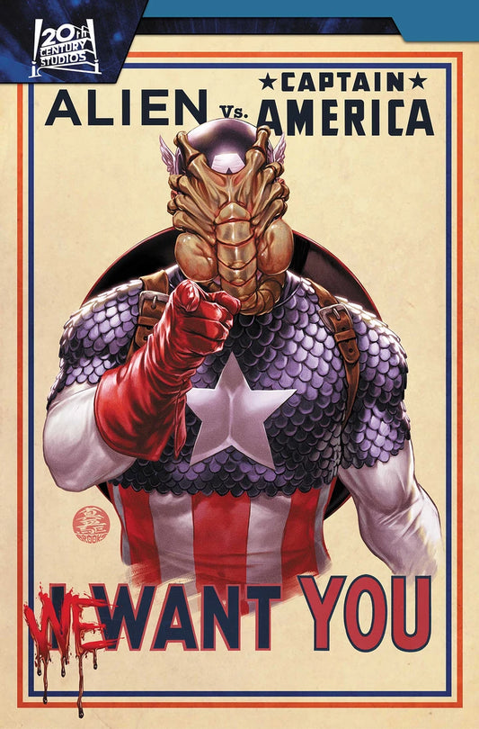 Alien Vs. Captain America [TP] Cover