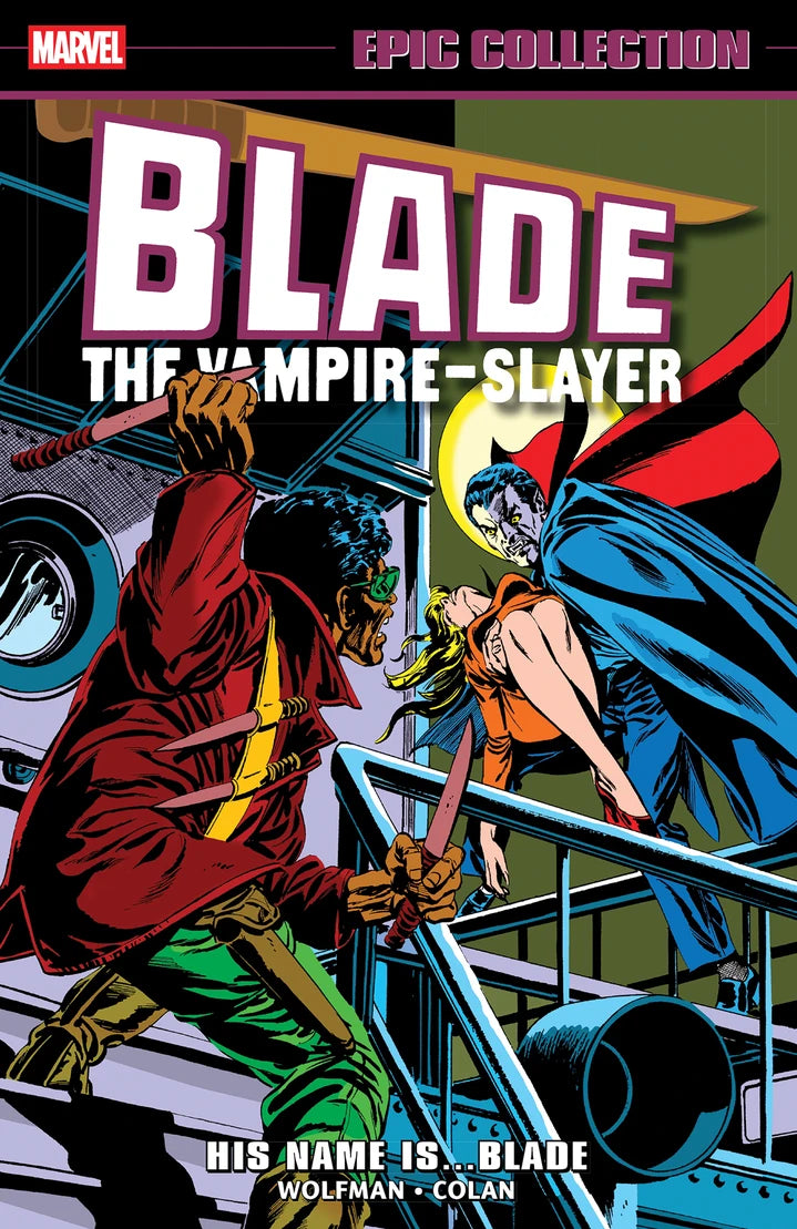Blade Epic Collection: His Name Is... Blade [TP] Cover