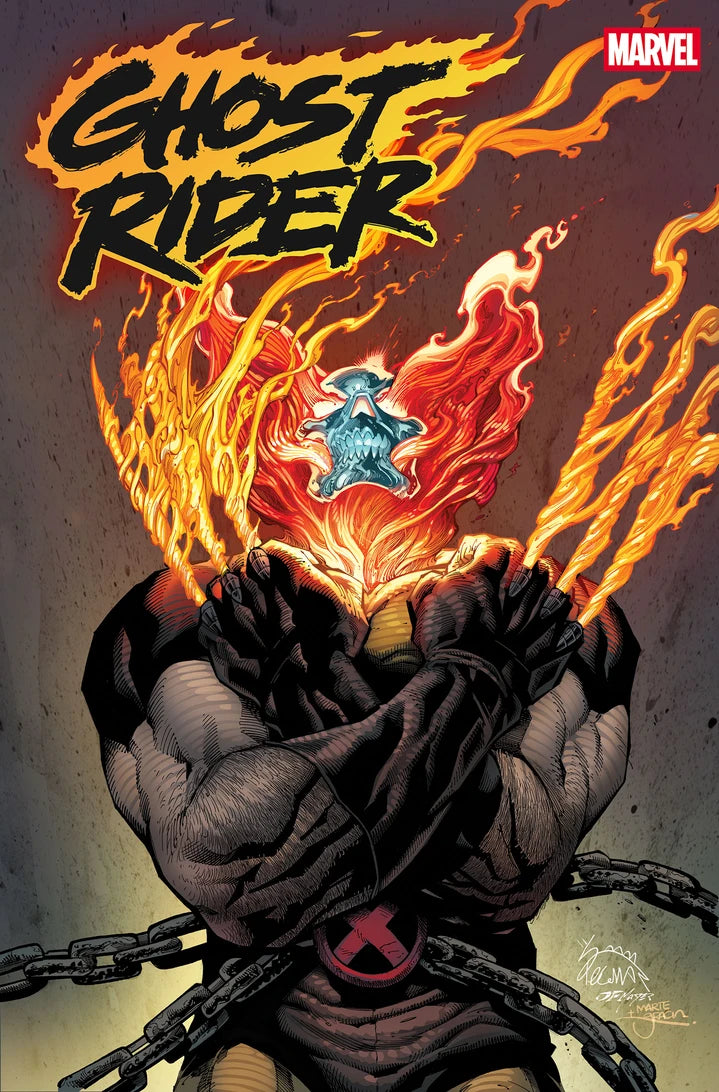 Ghost Rider By Benjamin Percy Omnibus Ryan Stegman Cover [Dm Only] [HC] Cover
