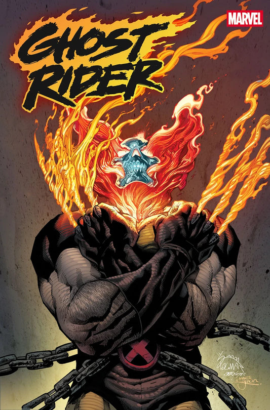 Ghost Rider By Benjamin Percy Omnibus Ryan Stegman Cover [Dm Only] [HC] Cover