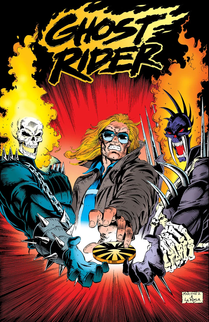 Ghost Rider: Danny Ketch Omnibus Vol. 3 Henry Martinez Cover [HC] Cover