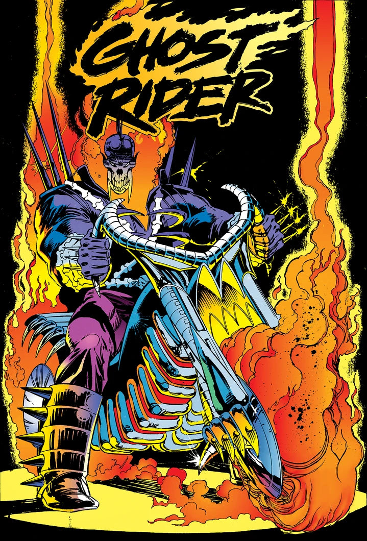 Ghost Rider: Danny Ketch Omnibus Vol. 3 Ron Garney Cover [Dm Only] [HC] Cover