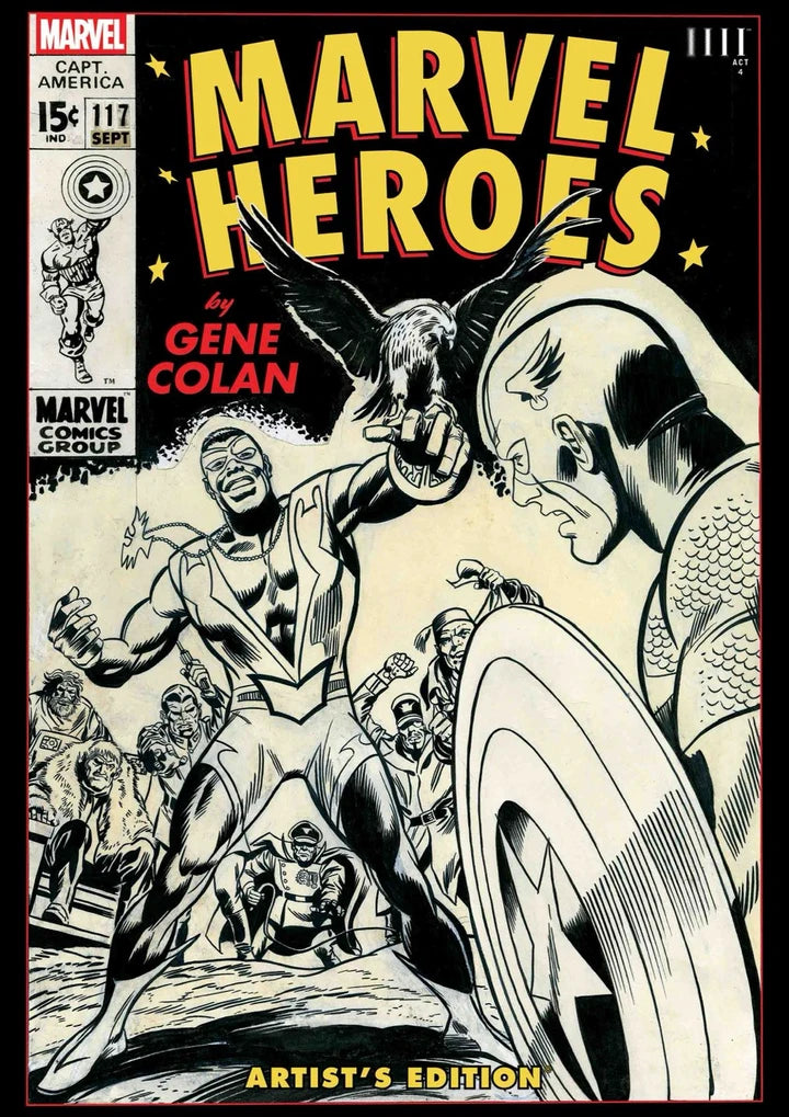 Marvel Heroes By Gene Colan Artists Edition Direct Market Exclusive Gene Colan Cvr [HC] Cover