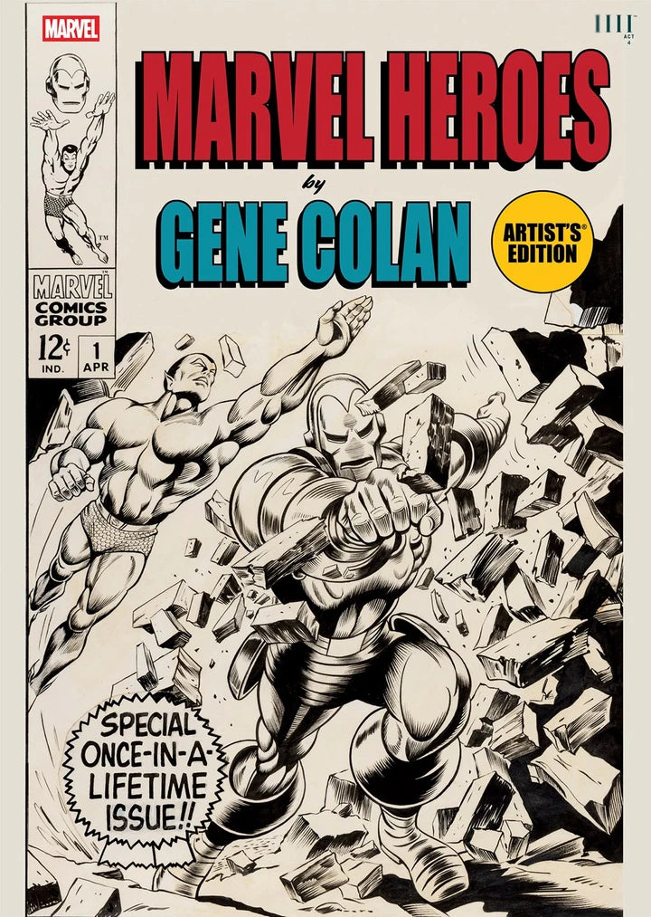 Marvel Heroes By Gene Colan Artists Edition Gene Colan [HC] Cover