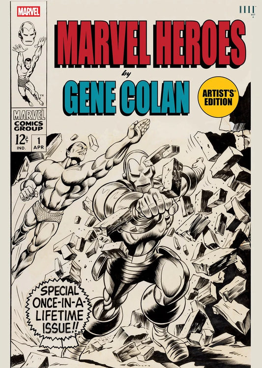 Marvel Heroes By Gene Colan Artists Edition Gene Colan [HC] Cover