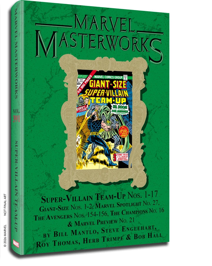 Marvel Masterworks Super-Villain Team-Up Vol 01 Ron Wilson Direct Market Edition Cvr [HC] Cover