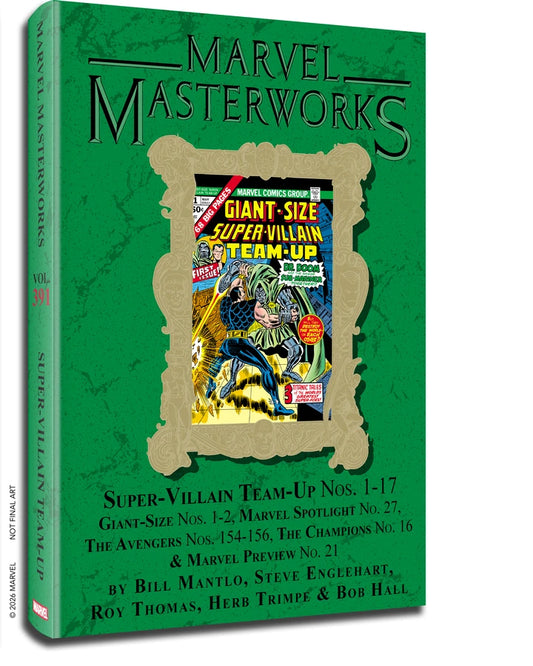 Marvel Masterworks Super-Villain Team-Up Vol 01 Ron Wilson Direct Market Edition Cvr [HC] Cover
