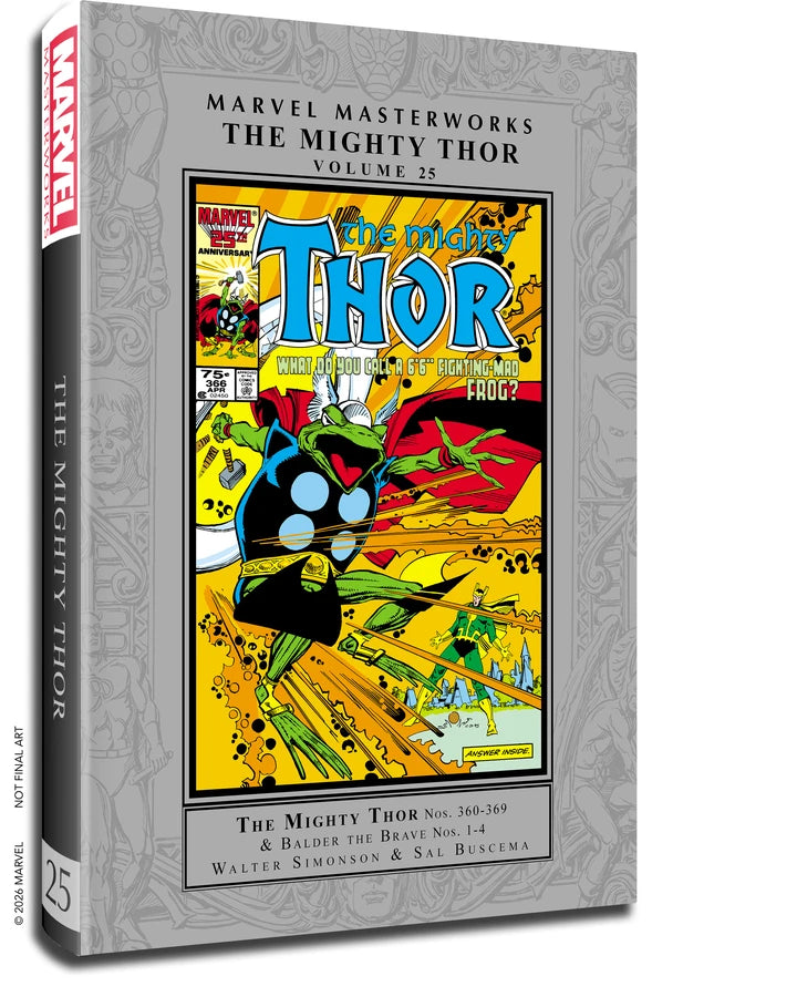 Marvel Masterworks The Mighty Thor Vol 25 Walter Simionson Regular Edition [HC] Cover