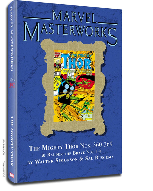 Marvel Masterworks The Mighty Thor Vol 25 Walter Simonson Direct Market Edition Cvr [HC] Cover