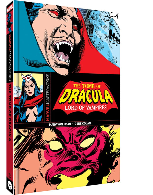Marvel Masterworks Tomb Of Dracula Vol 06 Gene Colan Clover Press Edition Cvr [HC] Cover