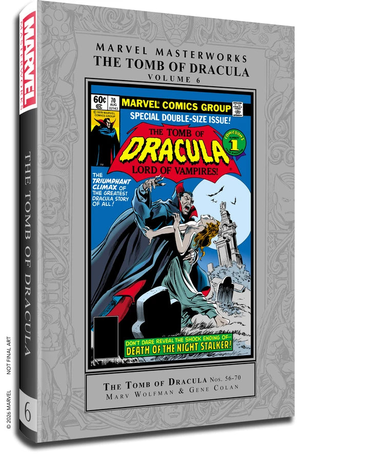 Marvel Masterworks Tomb Of Dracula Vol 06 Gene Colan Regular Edition [HC] Cover