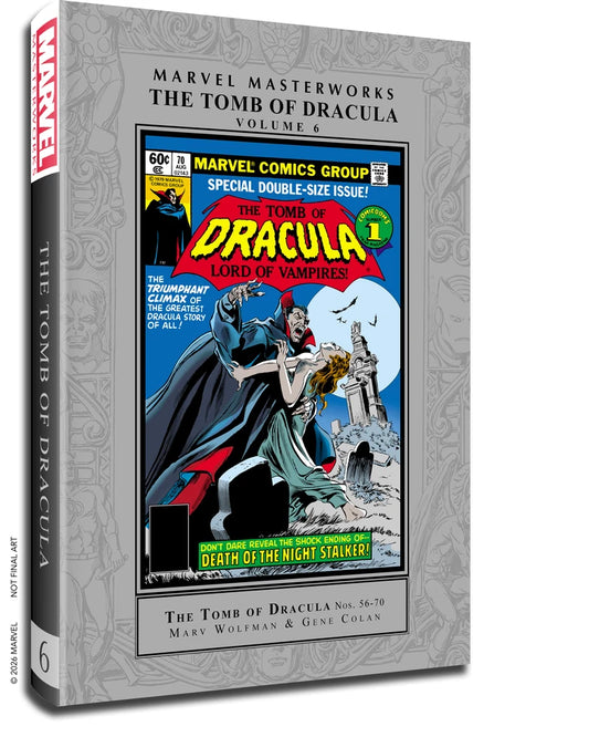 Marvel Masterworks Tomb Of Dracula Vol 06 Gene Colan Regular Edition [HC] Cover