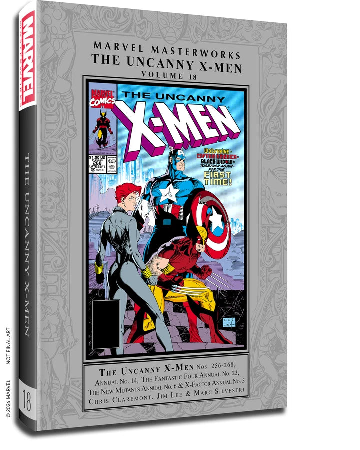 Marvel Masterworks Uncanny X-Men Vol 18 Jim Lee Regular Edition [HC] Cover