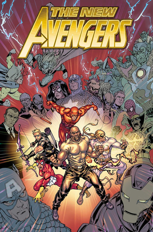 New Avengers Omnibus Vol. 3 David Yardin Cover [Dm Only] [HC] Cover