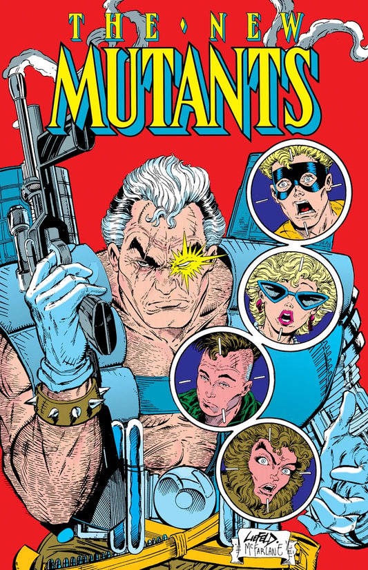 New Mutants Omnibus Vol. 4 Rob Liefeld Cable Cover [HC] Cover