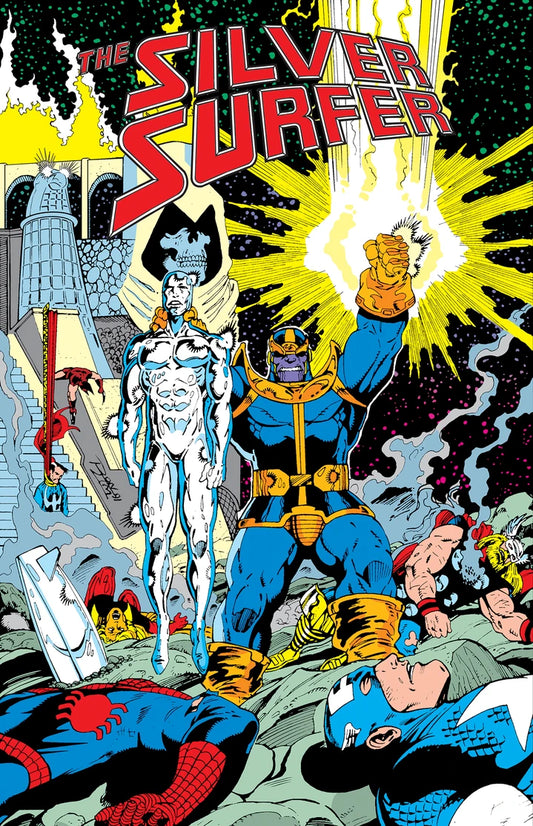 Silver Surfer: The Infinity Gauntlet Omnibus Ron Lim Infinity Gauntlet Cover [HC] Cover