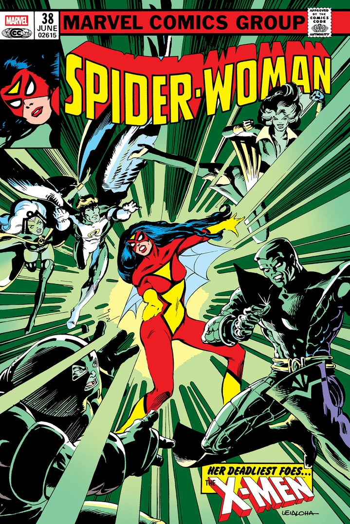 Spider-Woman Omnibus Steve Leialoha Cover [Dm Only] [HC] Cover