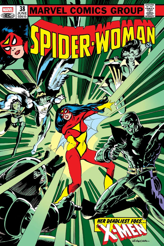 Spider-Woman Omnibus Steve Leialoha Cover [Dm Only] [HC] Cover