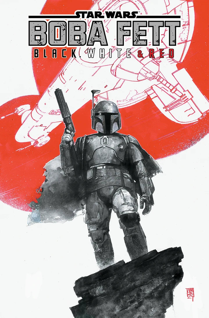 Star Wars: Boba Fett - Black, White & Red Treasury Edition [TP] Cover