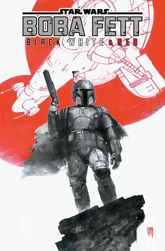 Star Wars: Boba Fett - Black, White & Red Treasury Edition [TP] Cover